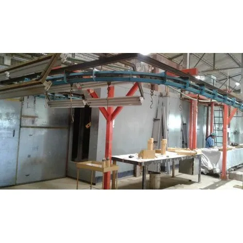 Conveyor Type Painting Booth and Oven